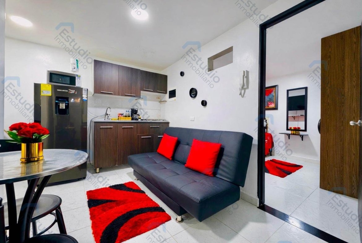ARRIENDO MEDELLIN APARTAESTUDIO CAMPO VALDES COD 1763286