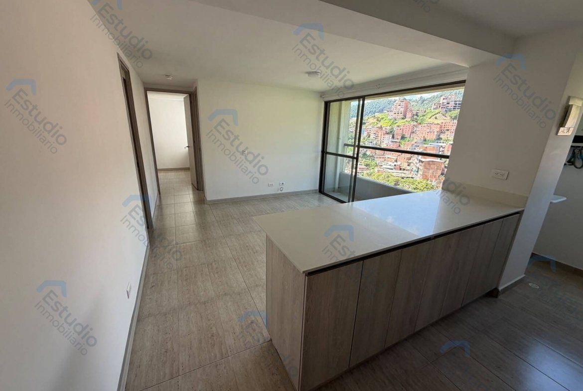 ARRIENDO MEDELLIN APARTAMENTO LOMA DE LOS BERNAL COD 1800386